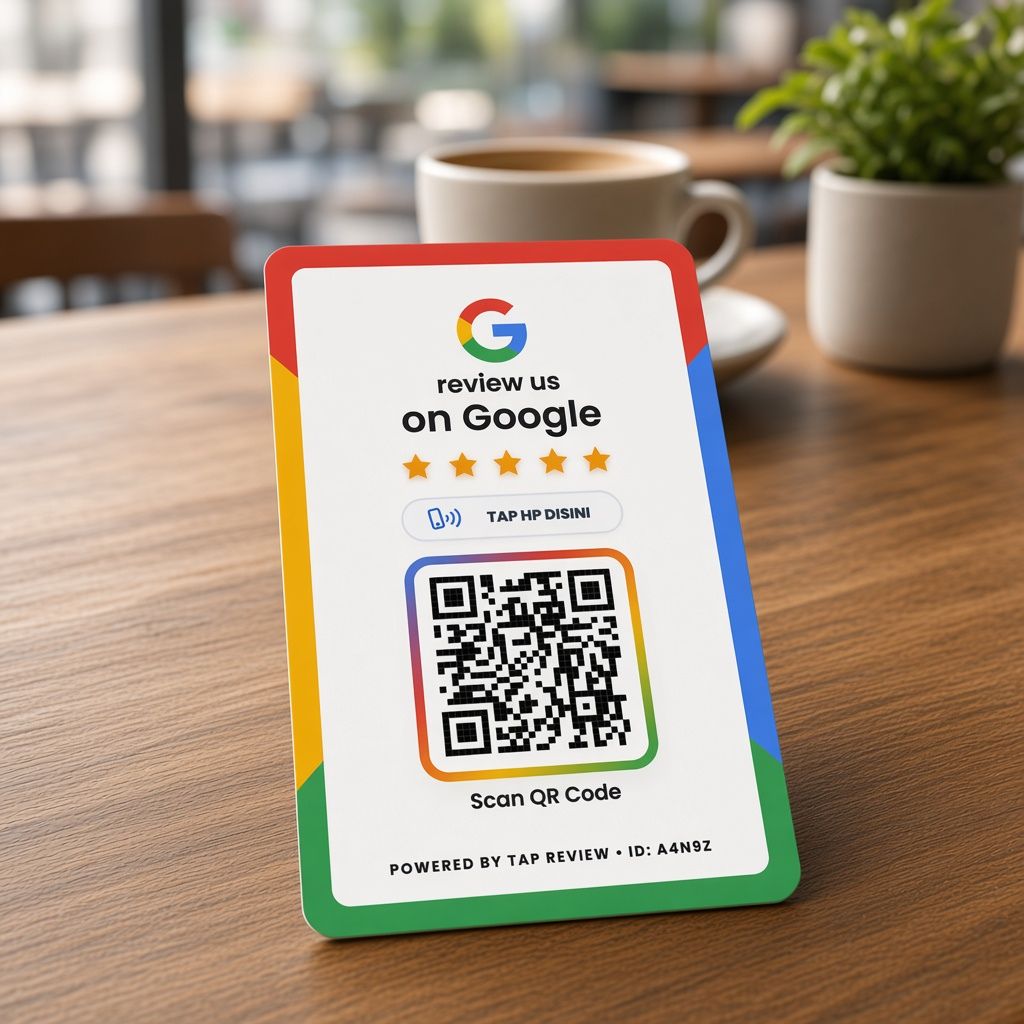 Rahasia Cepat Panen Ulasan di Google Maps dengan Kartu NFC Tap Review