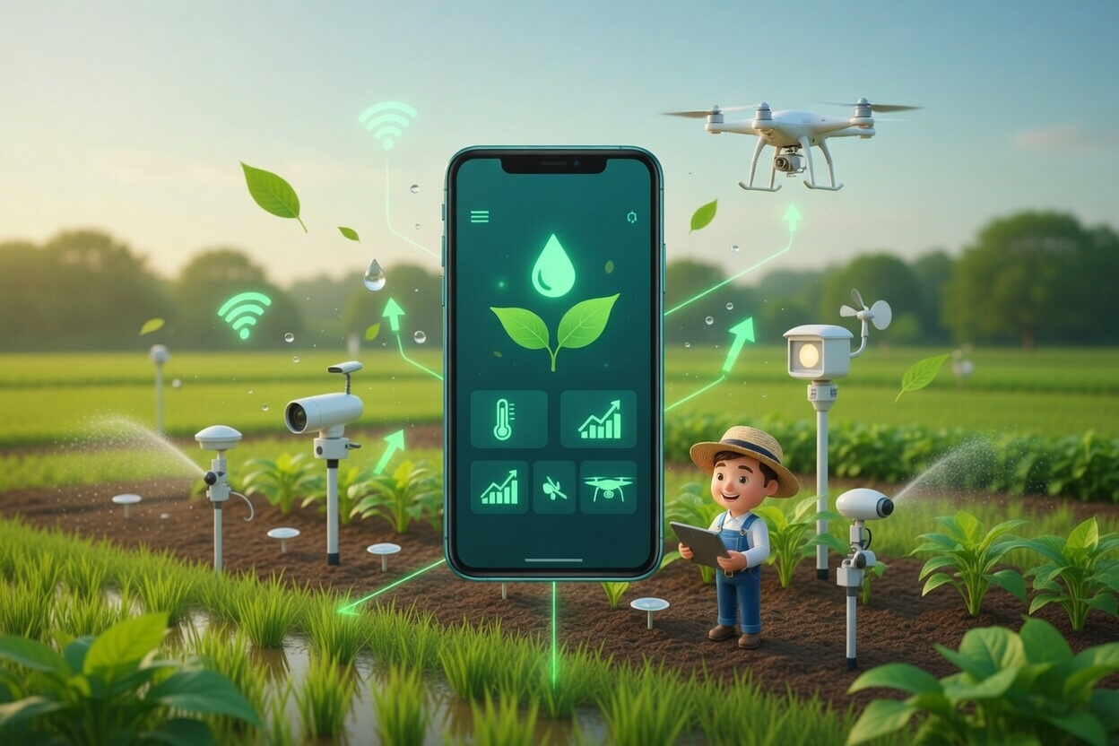 Manfaat IoT dalam Pertanian Modern: Solusi Pertanian Pintar untuk Petani Indonesia