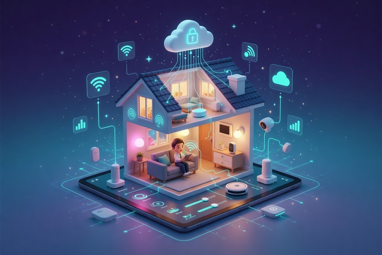 Kombinasi AI dan IoT di Smart Home: Mewujudkan Rumah Pintar